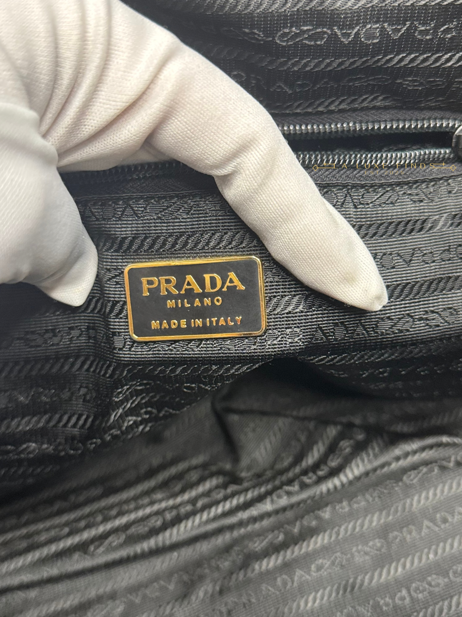 PRADA Chain Boston Bag
