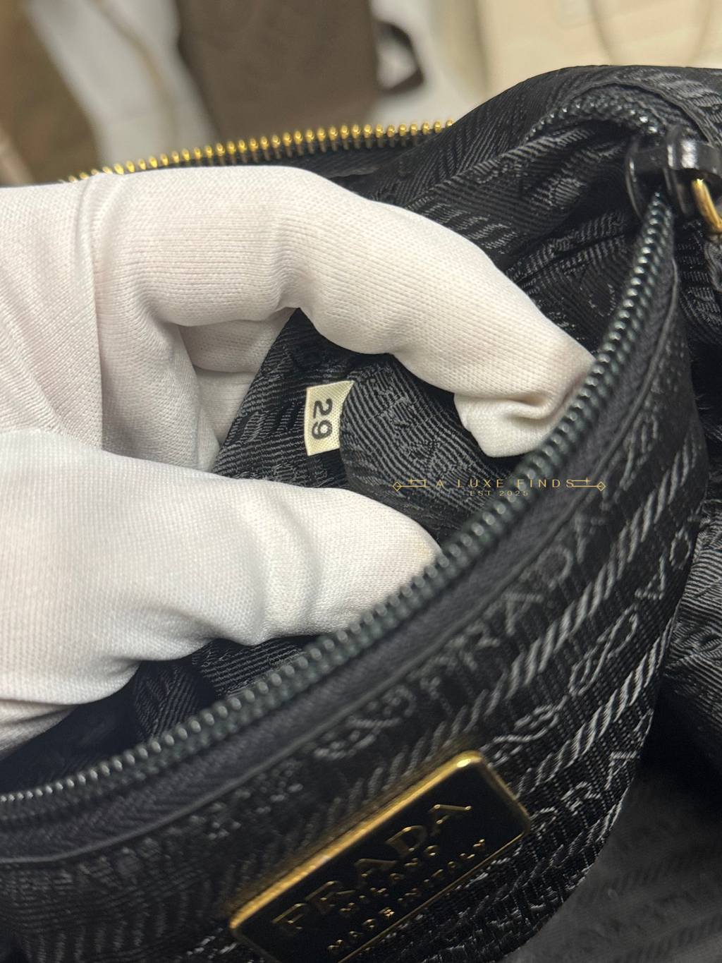 PRADA Chain Boston Bag