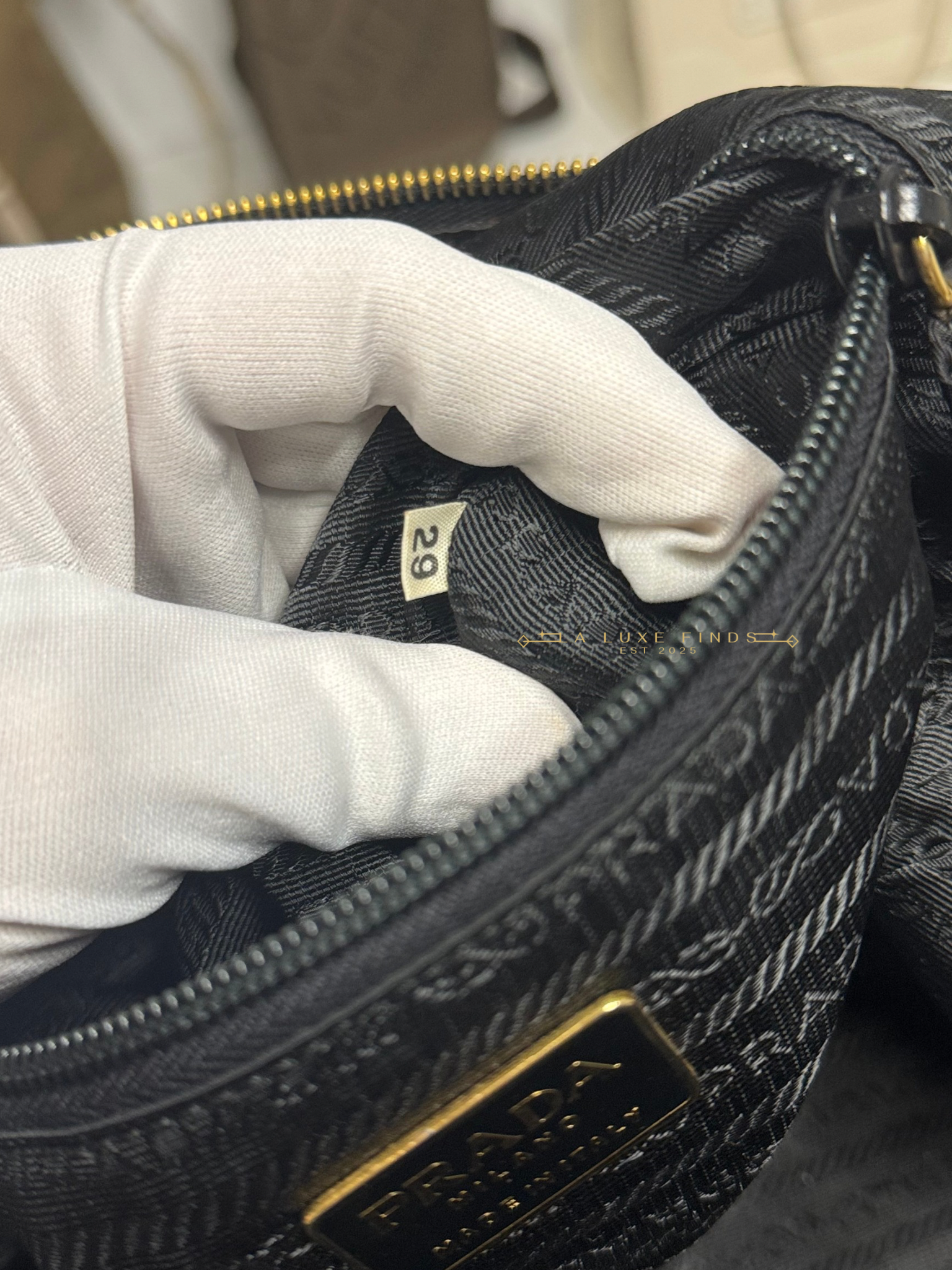 PRADA Chain Boston Bag