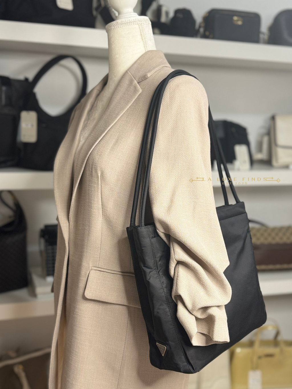 PRADA Tessuto Shoulder Bag