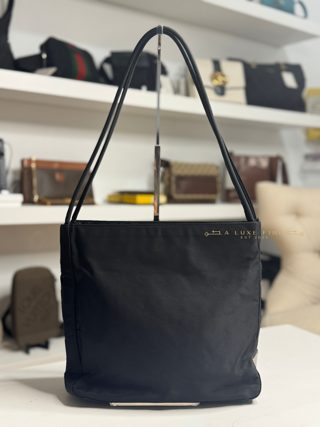 PRADA Tessuto Shoulder Bag