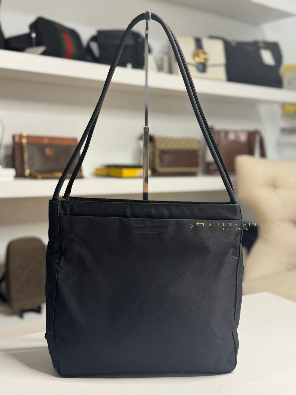 PRADA Tessuto Shoulder Bag