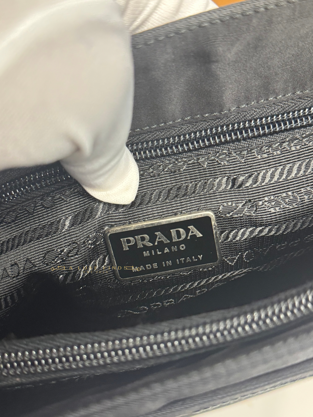 PRADA Tessuto Shoulder Bag