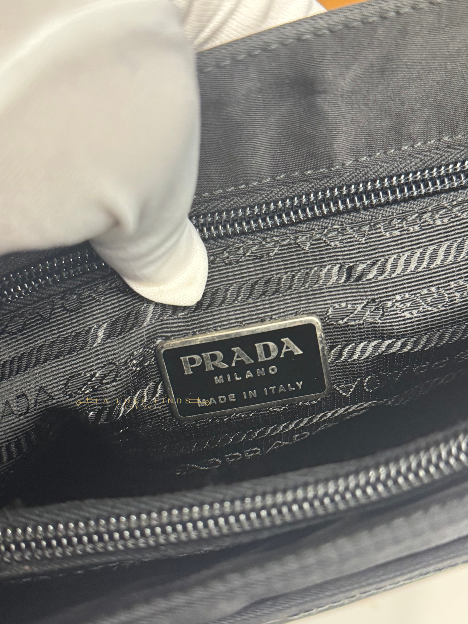 PRADA Tessuto Shoulder Bag