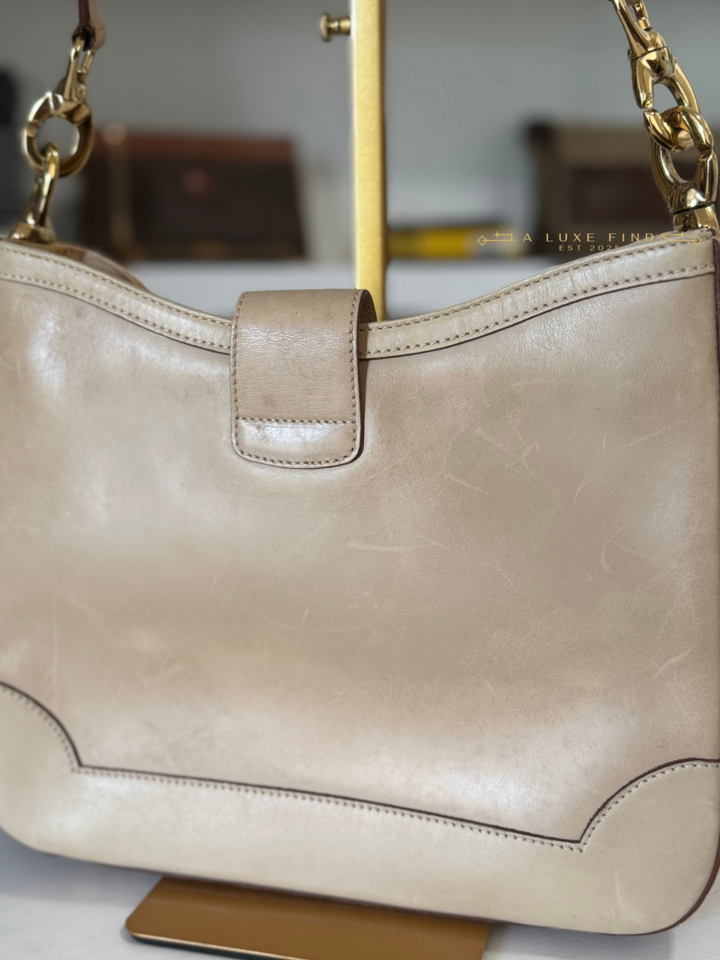 CELINE Gancini Shoulder Bag