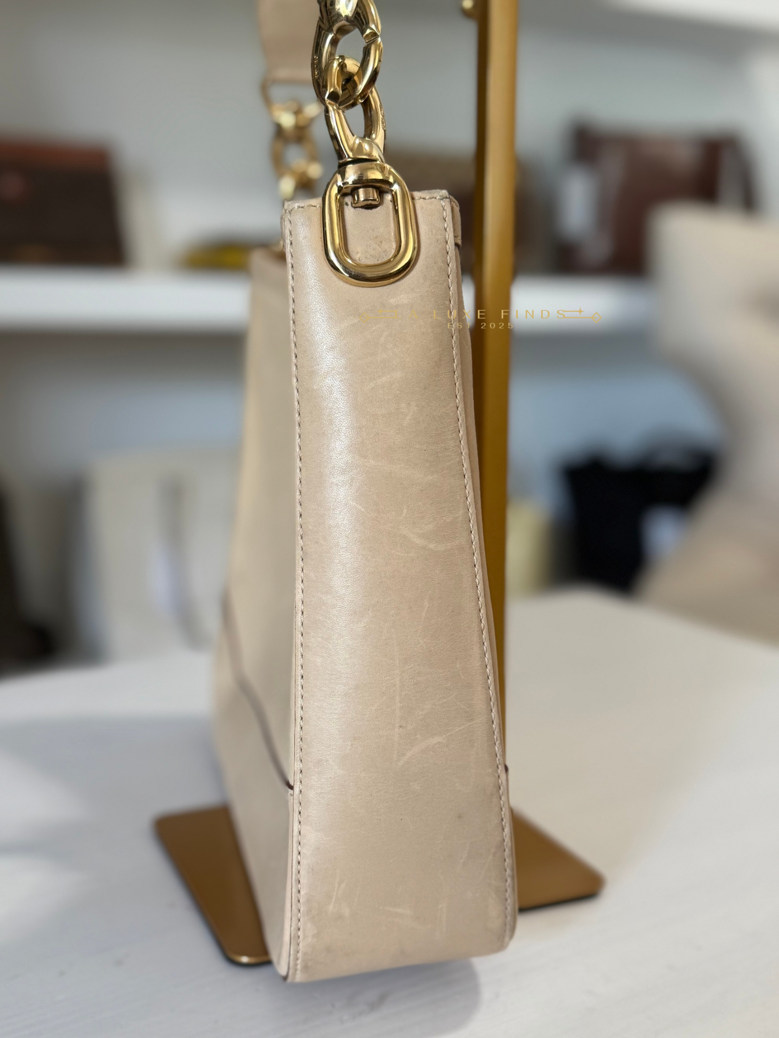 CELINE Gancini Shoulder Bag
