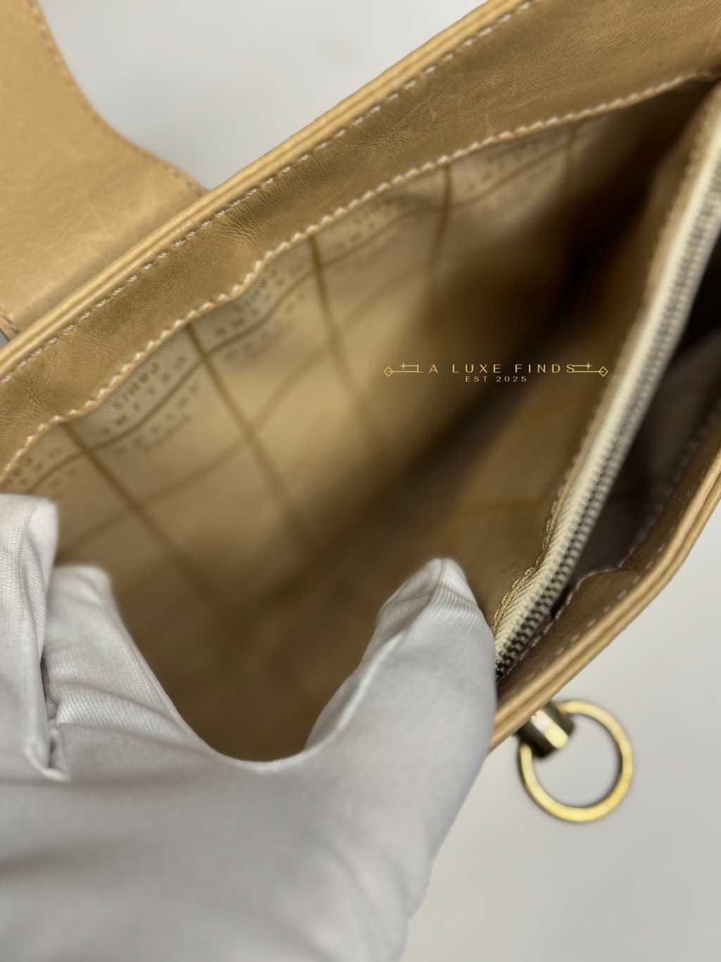 CELINE Gancini Shoulder Bag