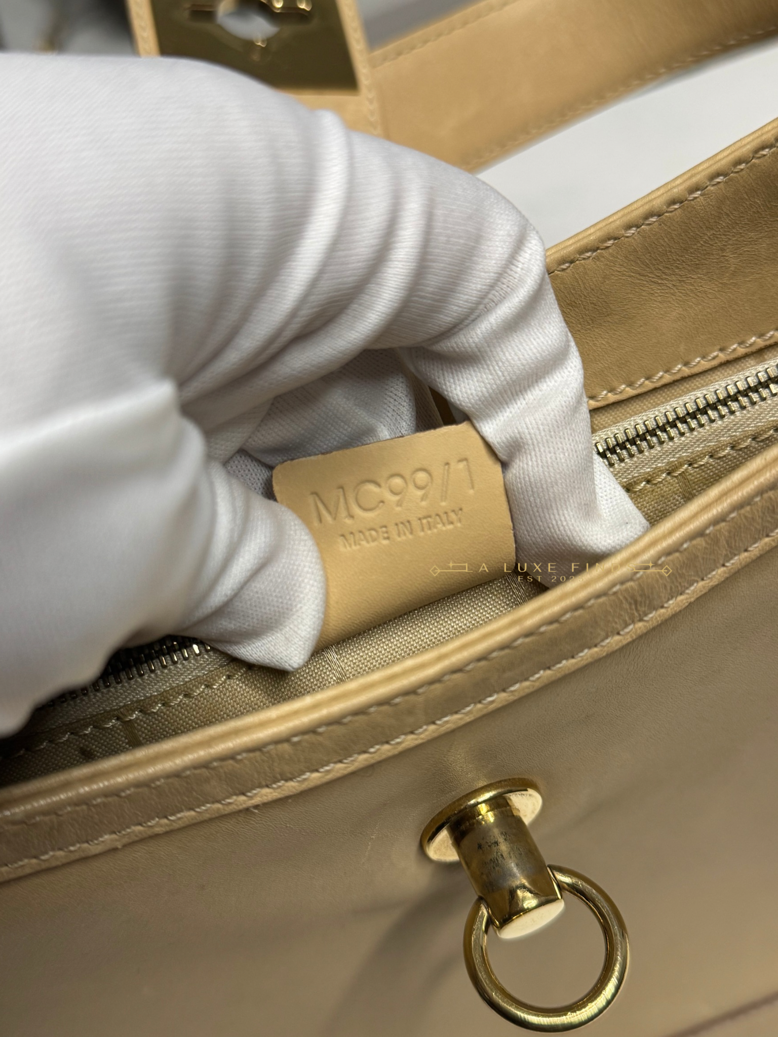 CELINE Gancini Shoulder Bag