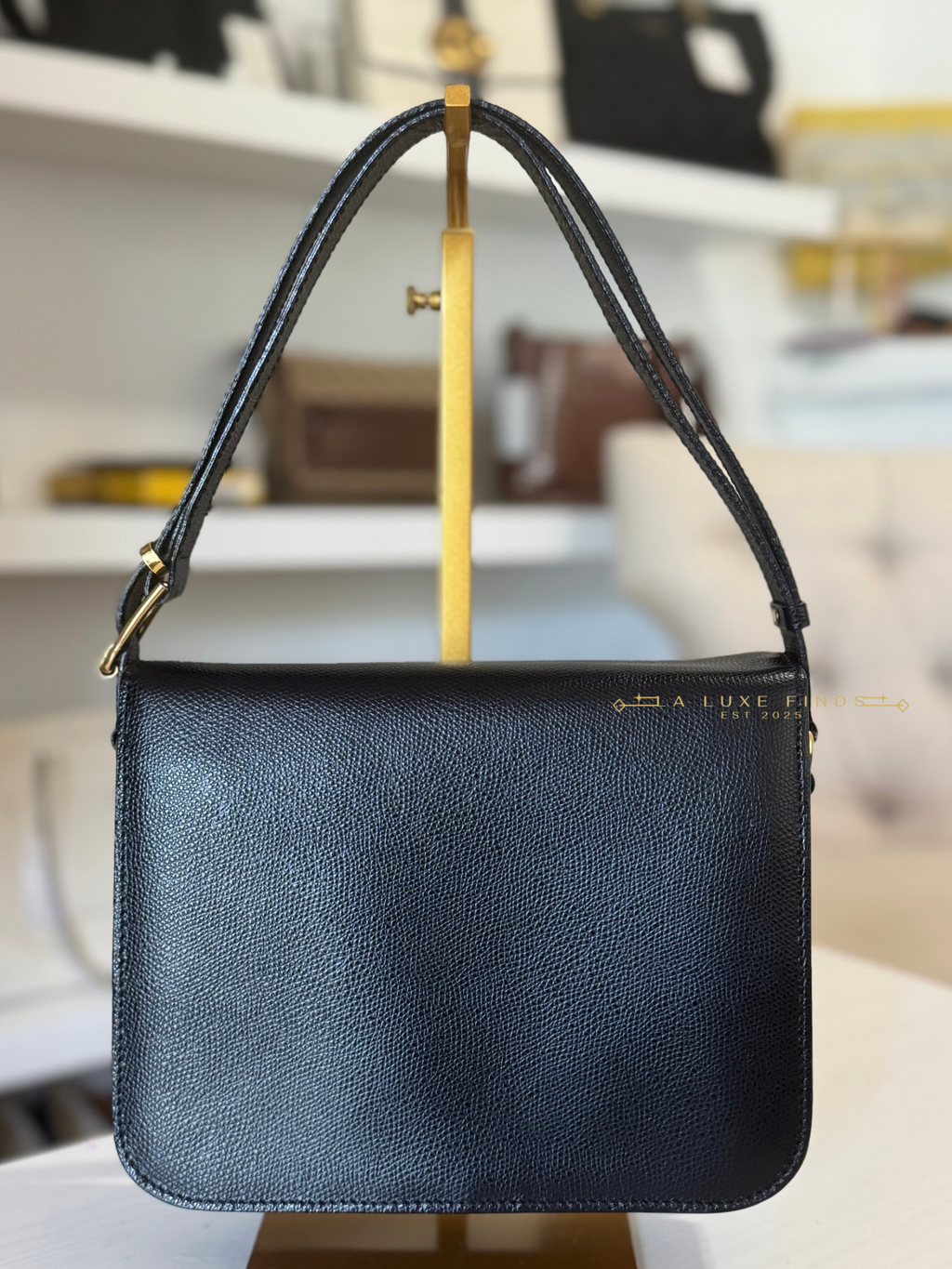 CELINE Twistlock Shoulder Bag