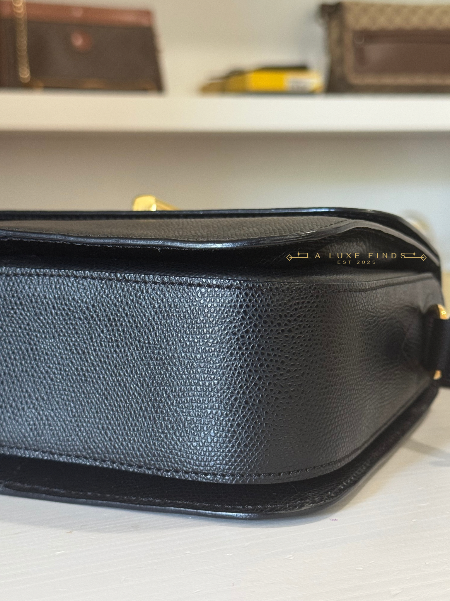 CELINE Twistlock Shoulder Bag