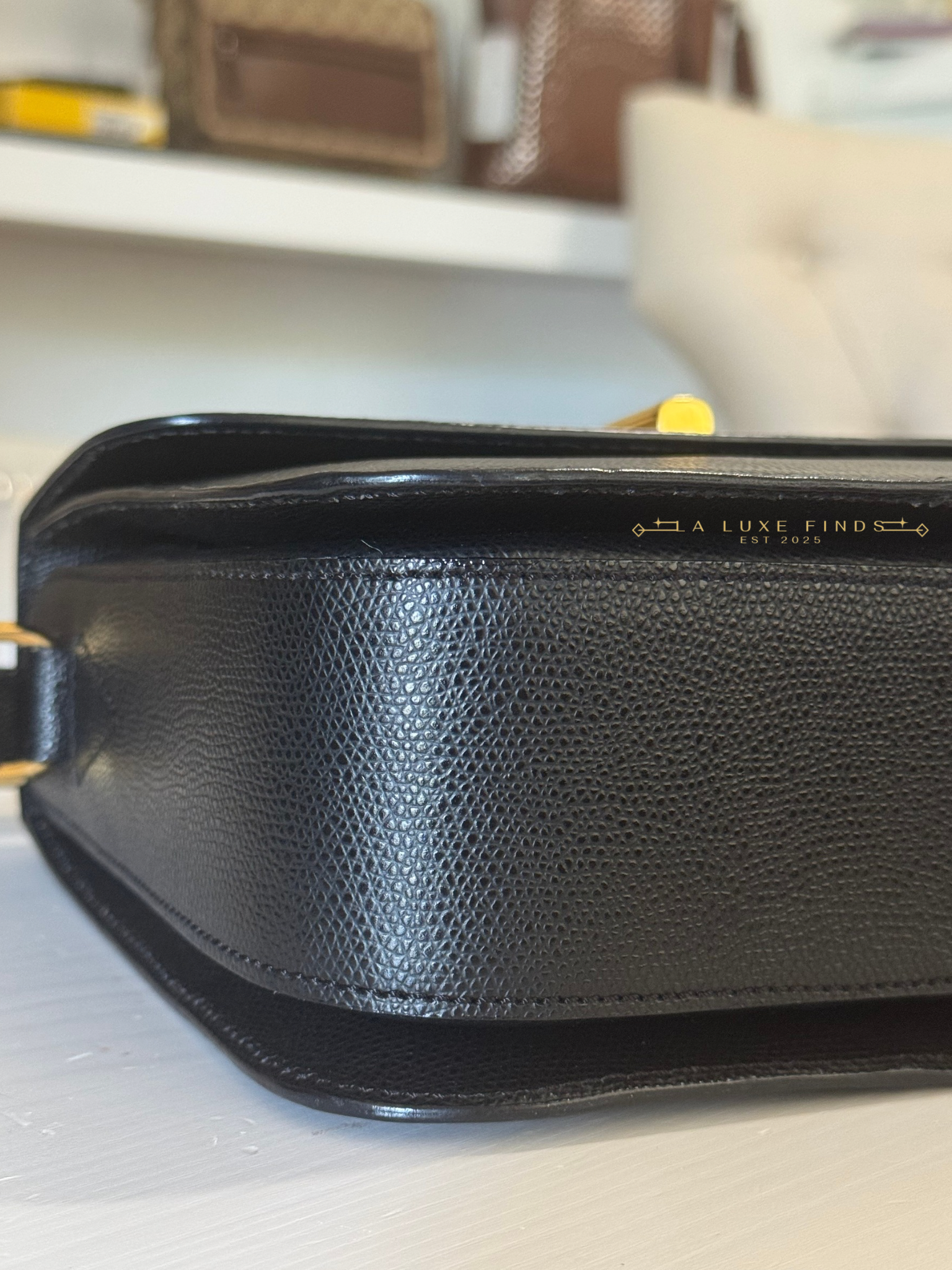 CELINE Twistlock Shoulder Bag
