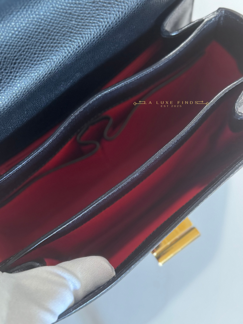 CELINE Twistlock Shoulder Bag