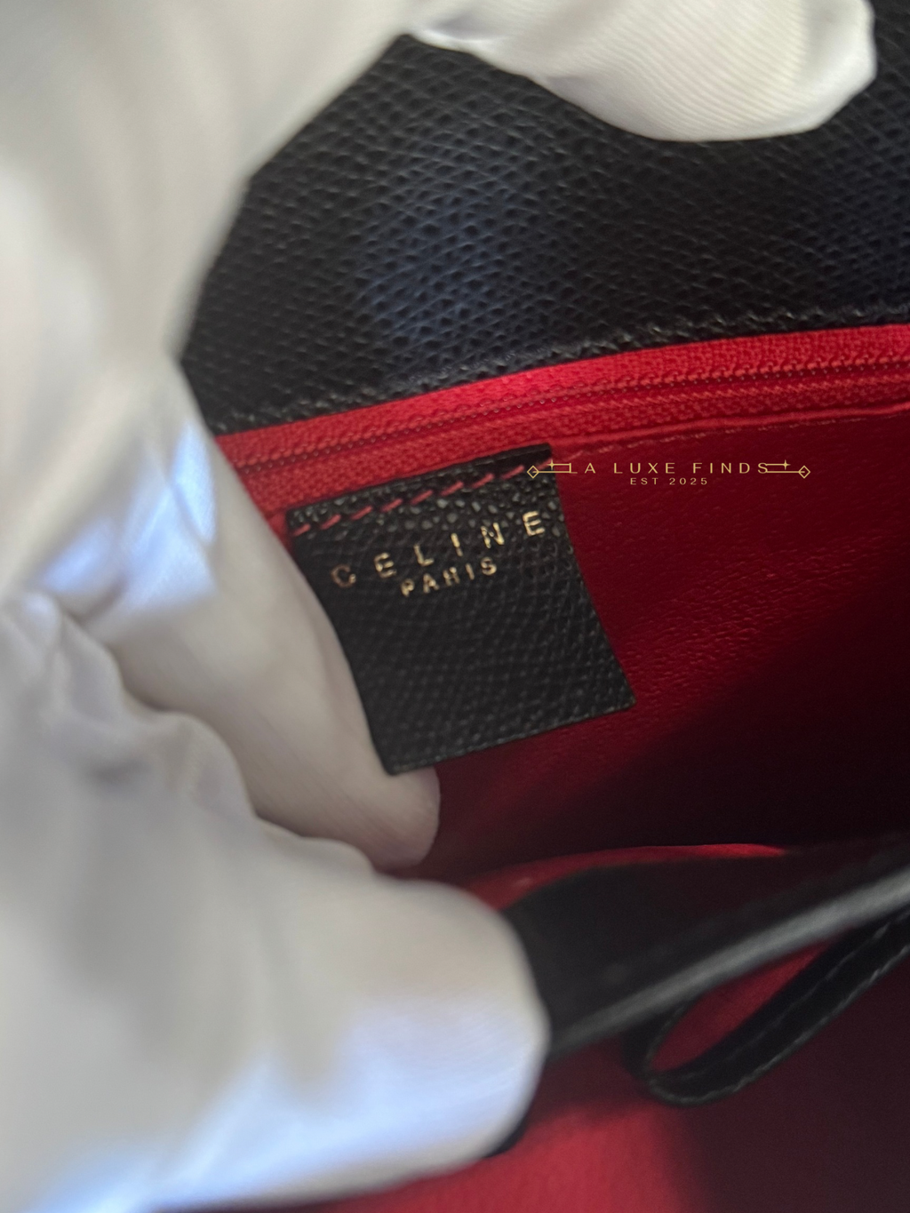 CELINE Twistlock Shoulder Bag