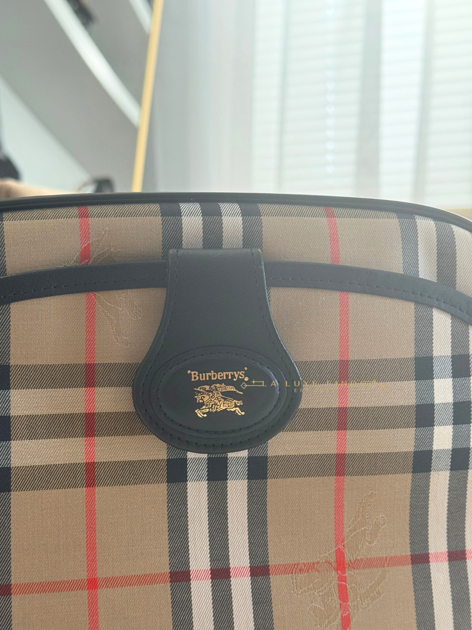 BURBERRY Nova Check Shoulder Bag