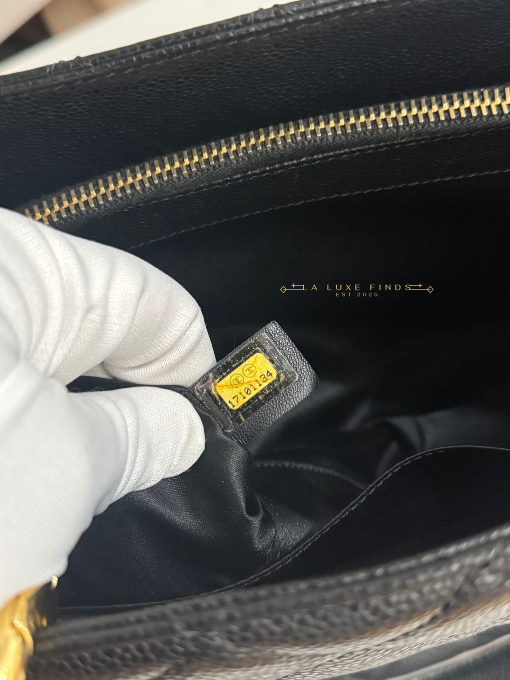 CHANEL 2013 Quilted Grand Shopping Tote