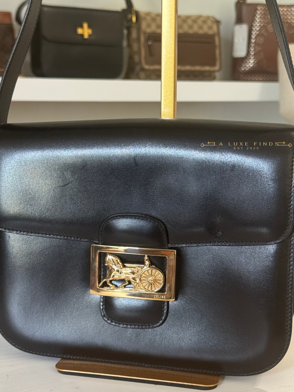 CELINE Horse Carriage Shoulder Bag