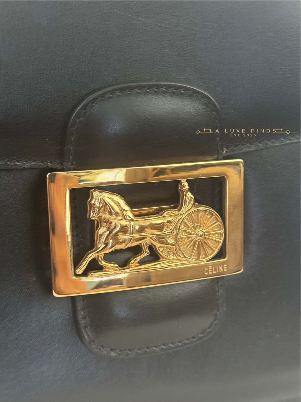 CELINE Horse Carriage Shoulder Bag