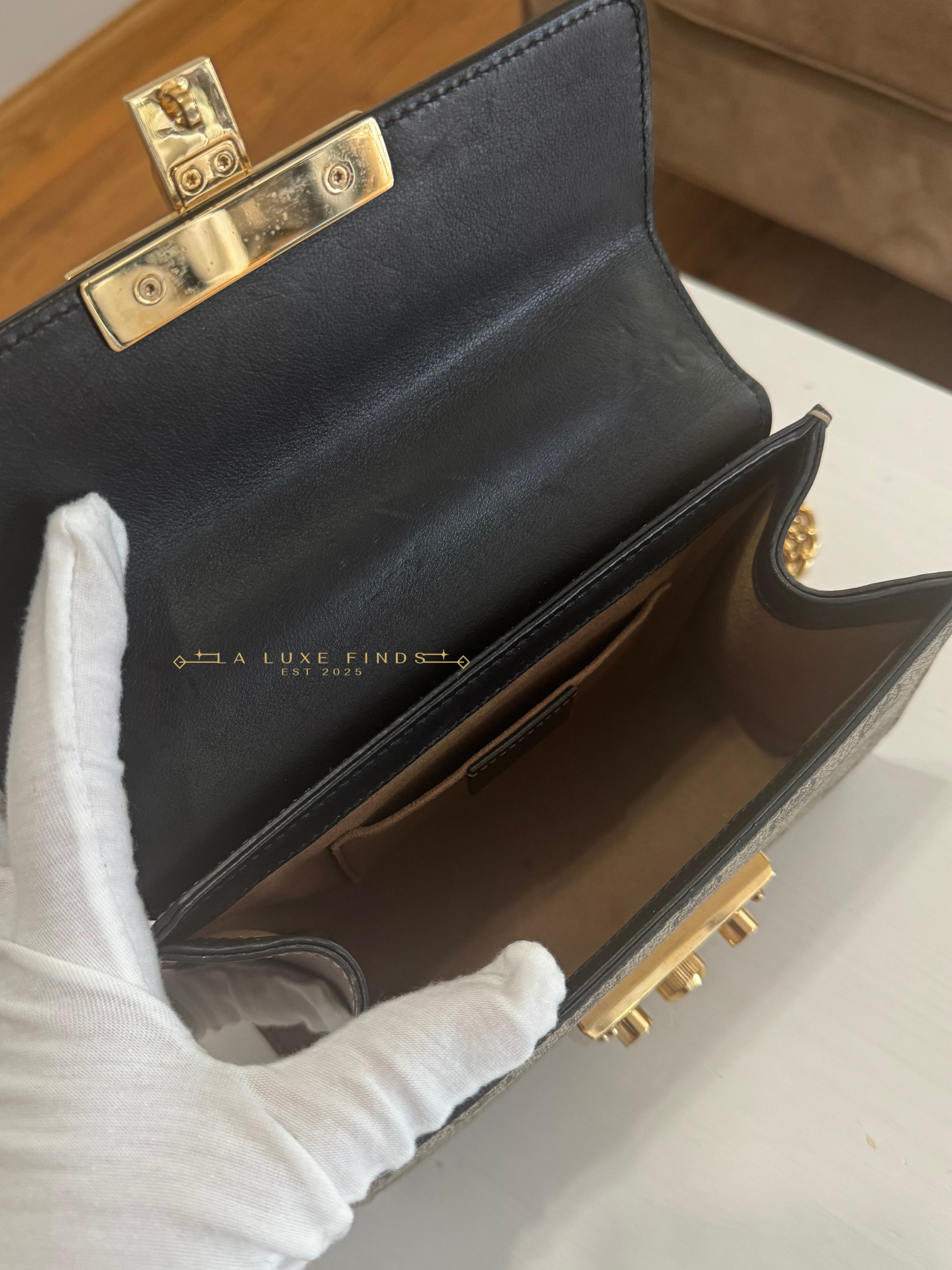 GUCCI Padlock Small Shoulder Bag