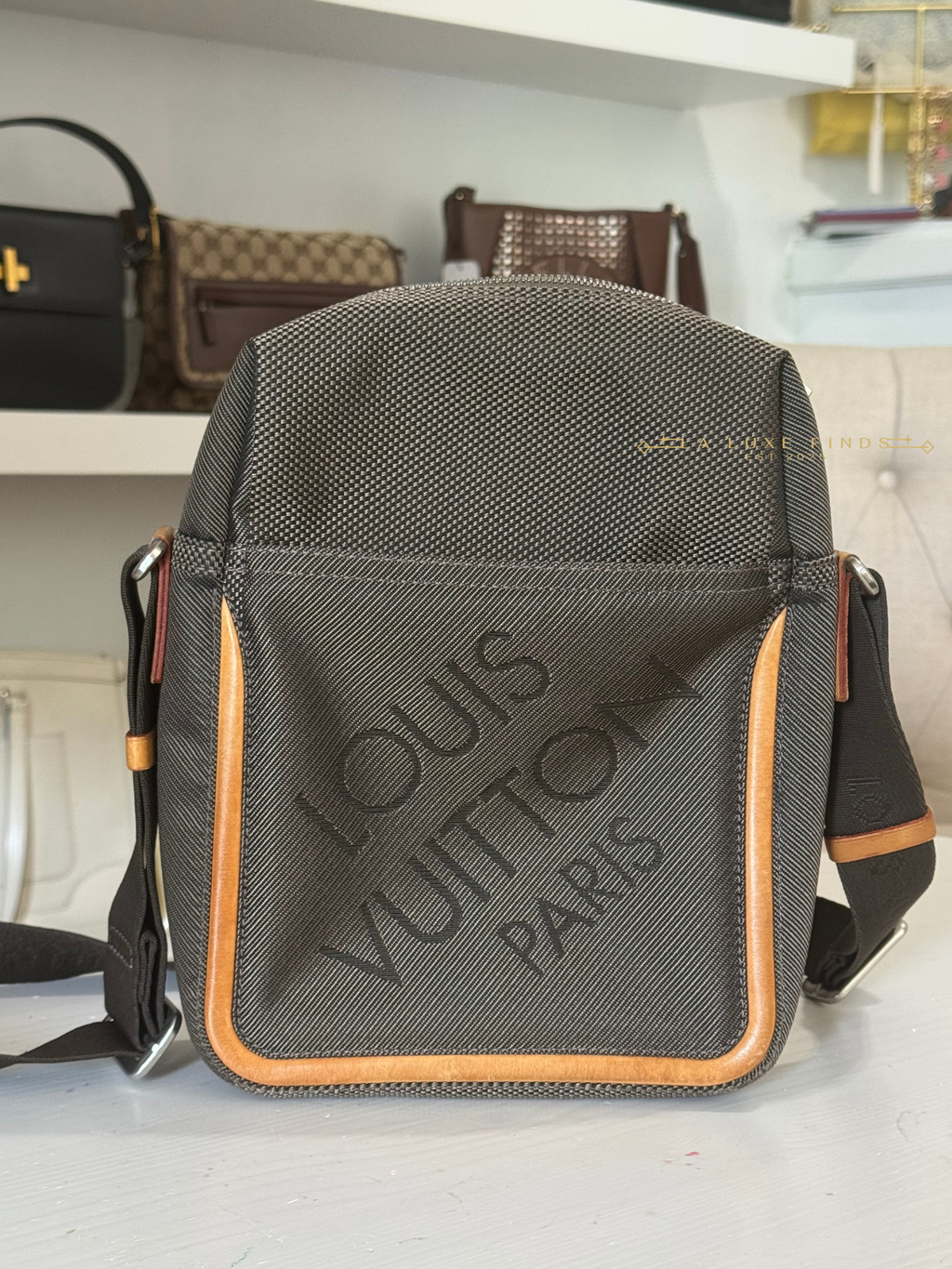 LOUIS VUITTON 2005 Citadin Geant Messenger Bag