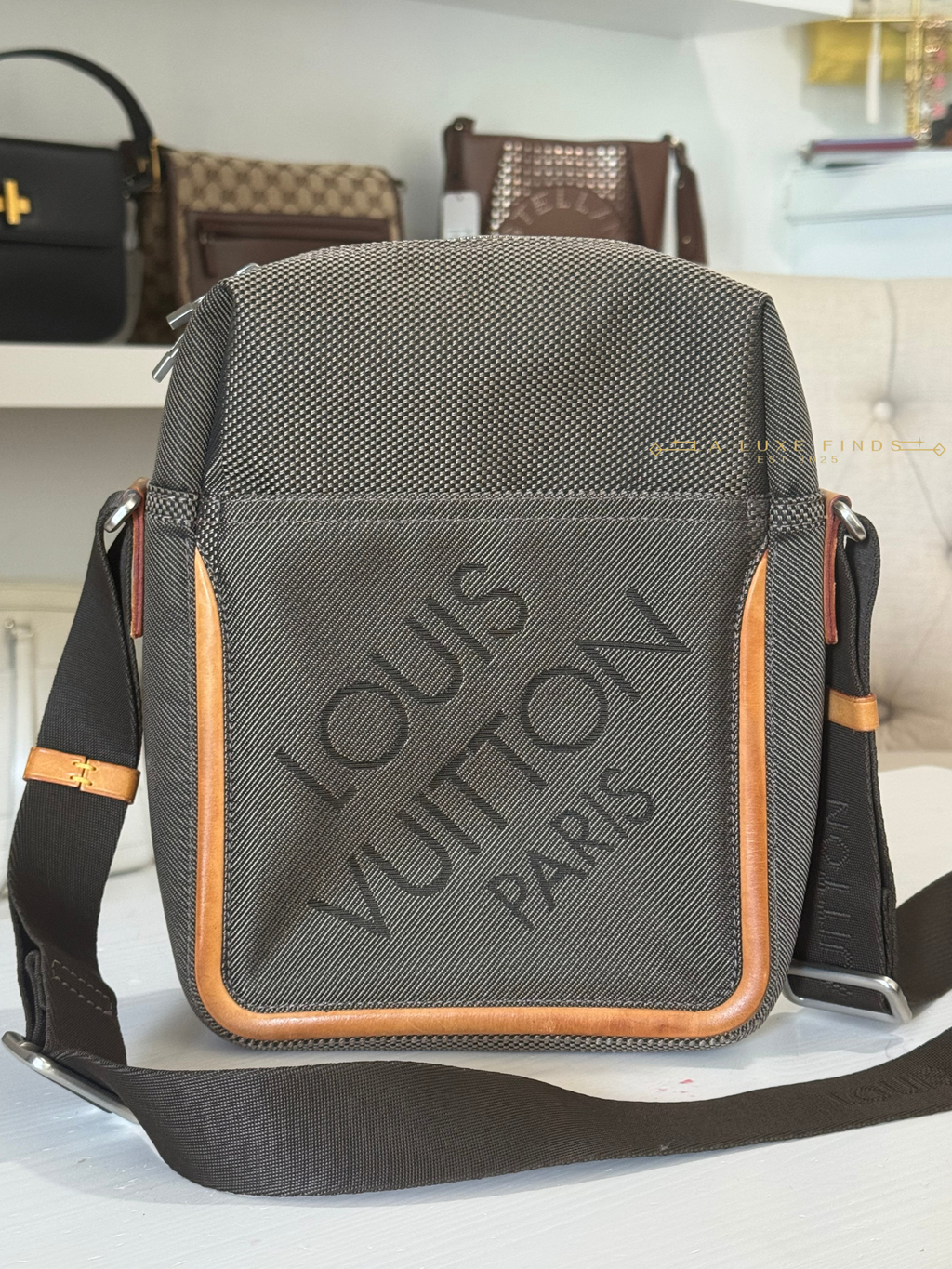 LOUIS VUITTON 2005 Citadin Geant Messenger Bag