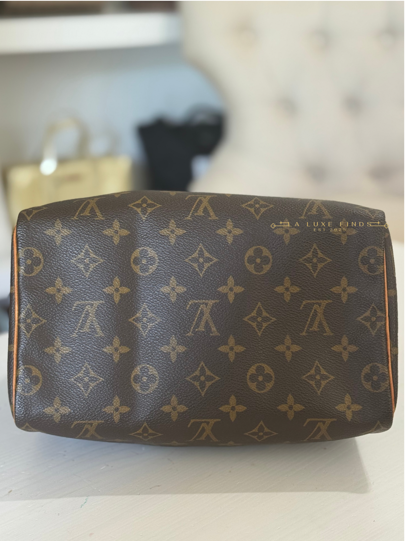 LOUIS VUITTON 1998 Monogram Speedy 25
