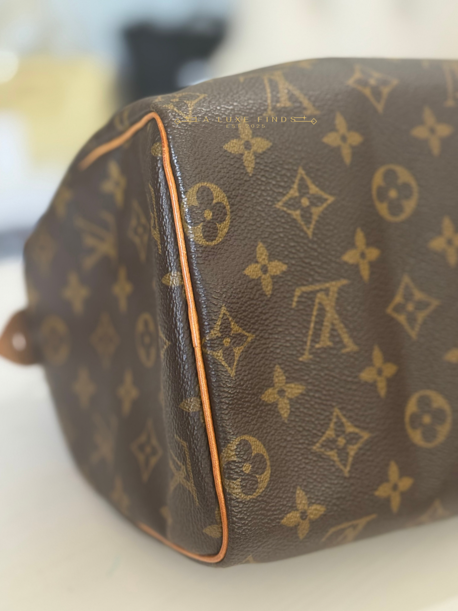 LOUIS VUITTON 1998 Monogram Speedy 25