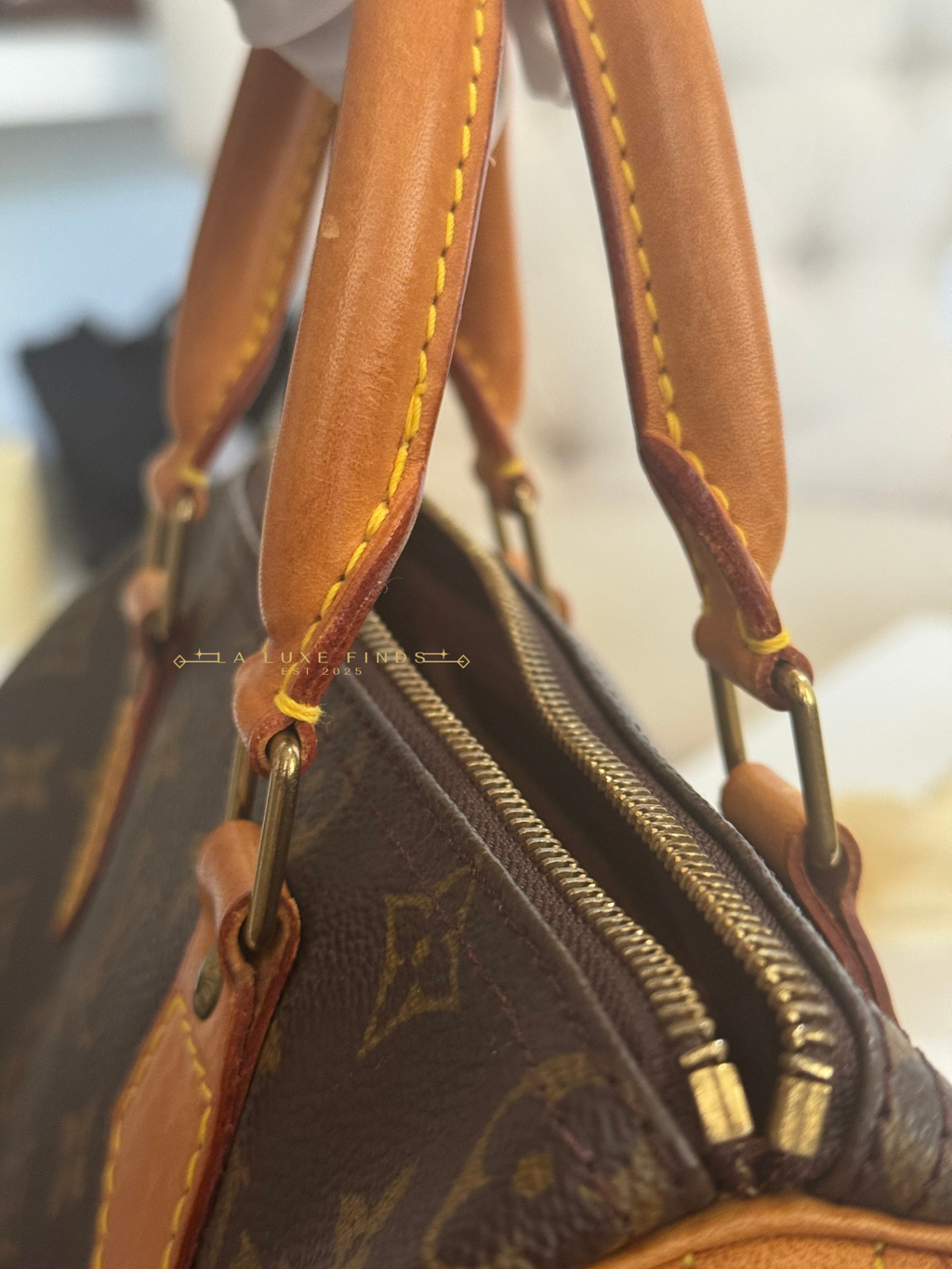 LOUIS VUITTON 1998 Monogram Speedy 25