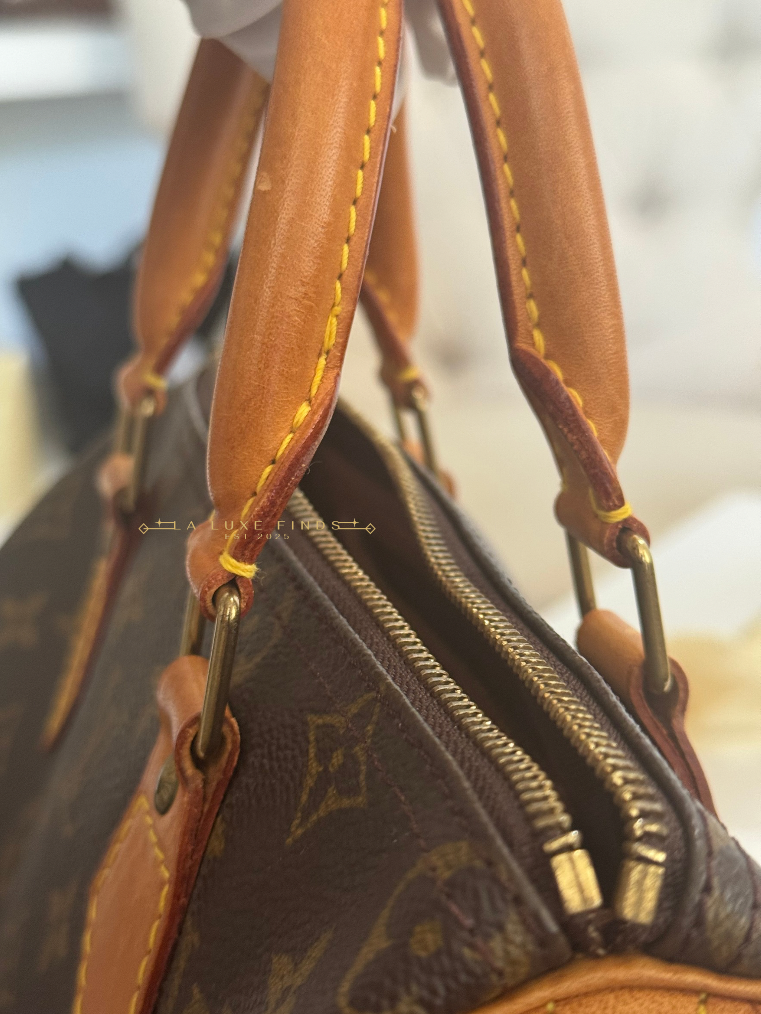LOUIS VUITTON 1998 Monogram Speedy 25