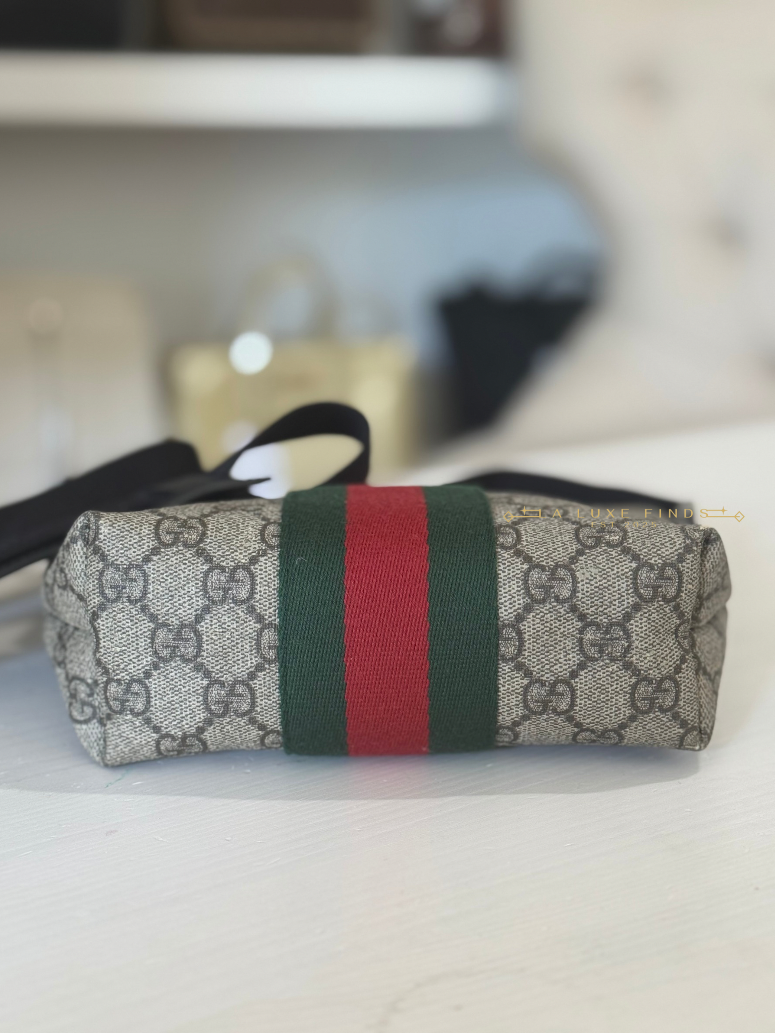 GUCCI Web Supreme Messenger Bag
