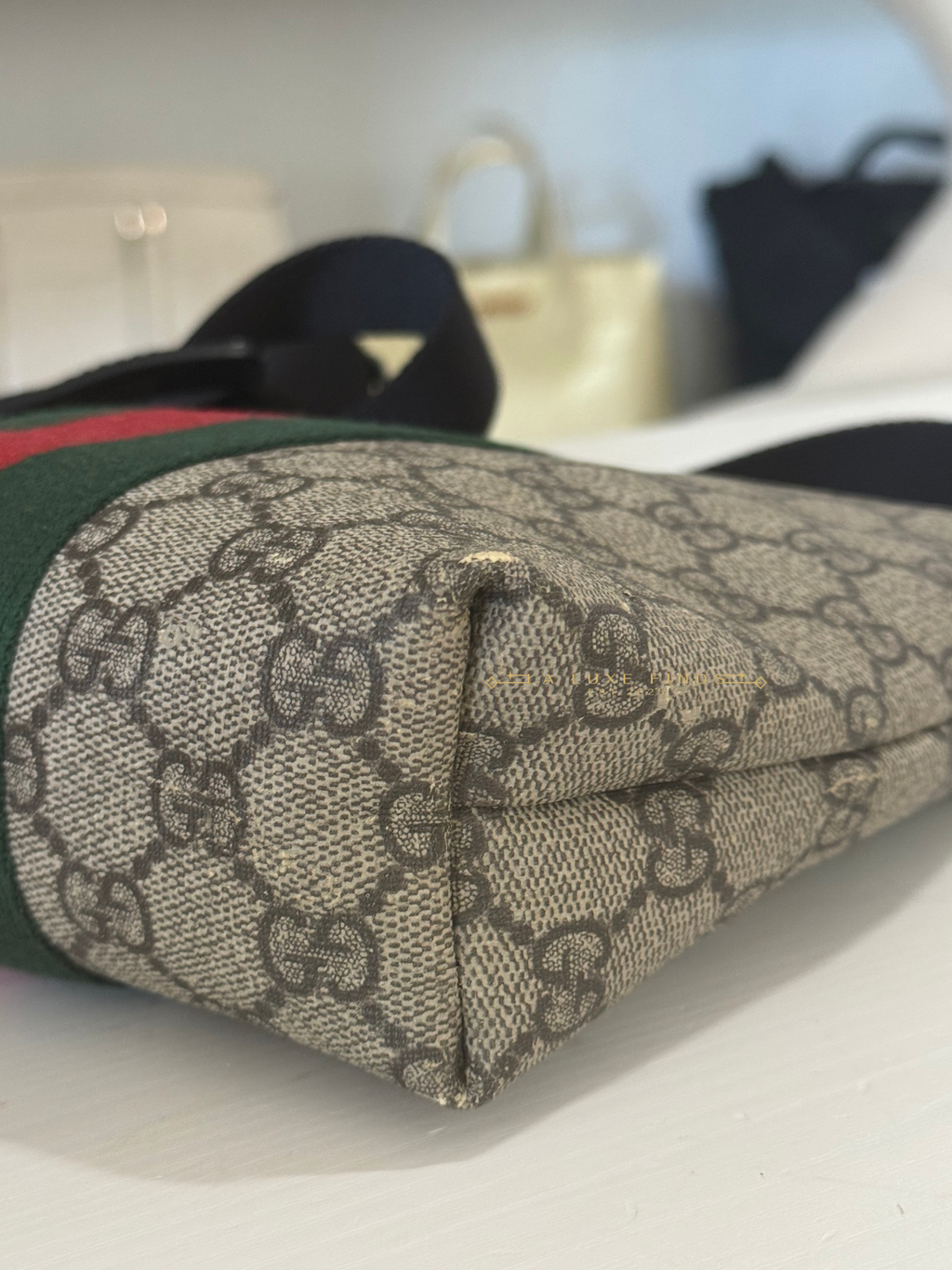 GUCCI Web Supreme Messenger Bag