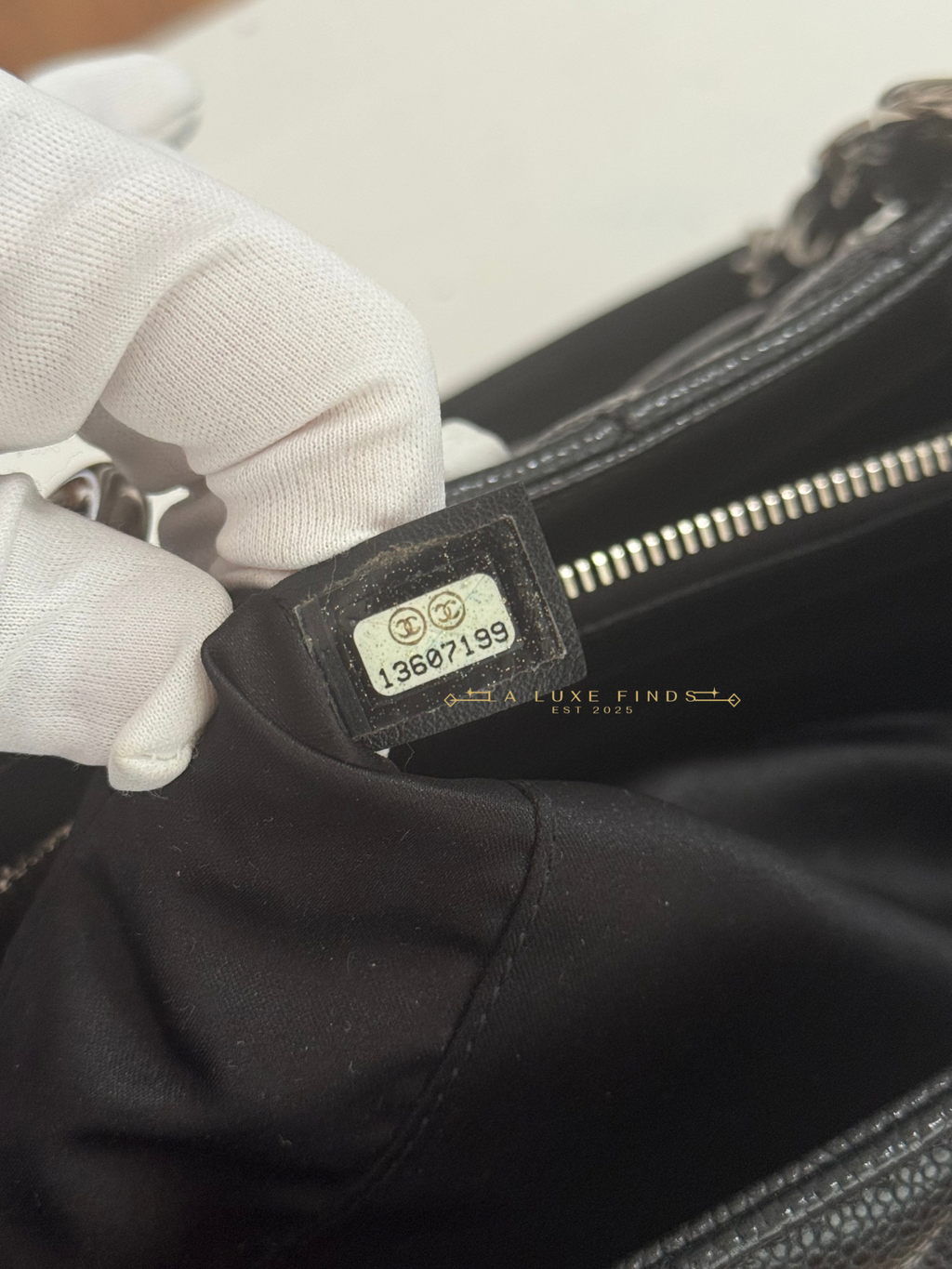 CHANEL 2010 Caviar Grand Shopping Tote