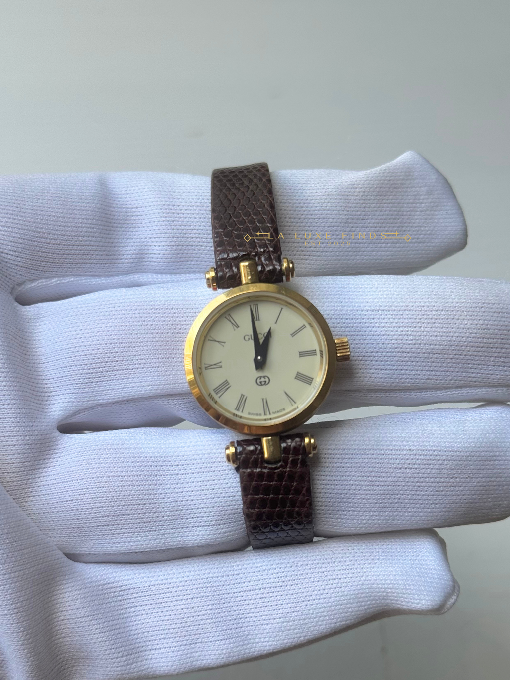 GUCCI 22mm Stack Women’s Watch
