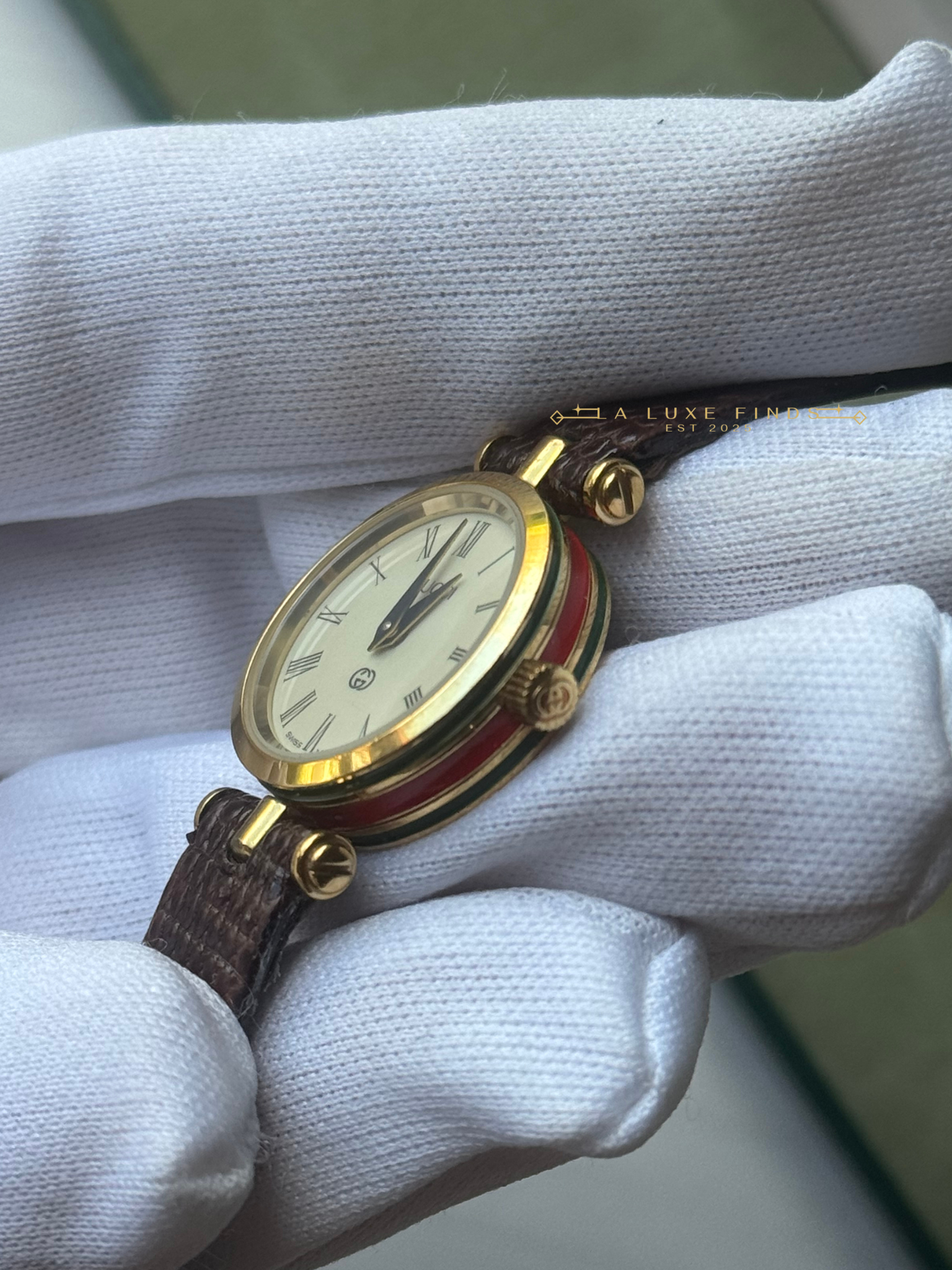 GUCCI 22mm Stack Women’s Watch
