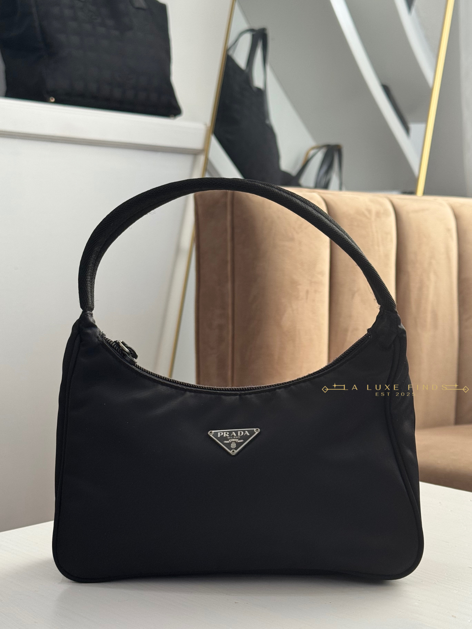 PRADA Tessuto Mini Sport Shoulder Bag