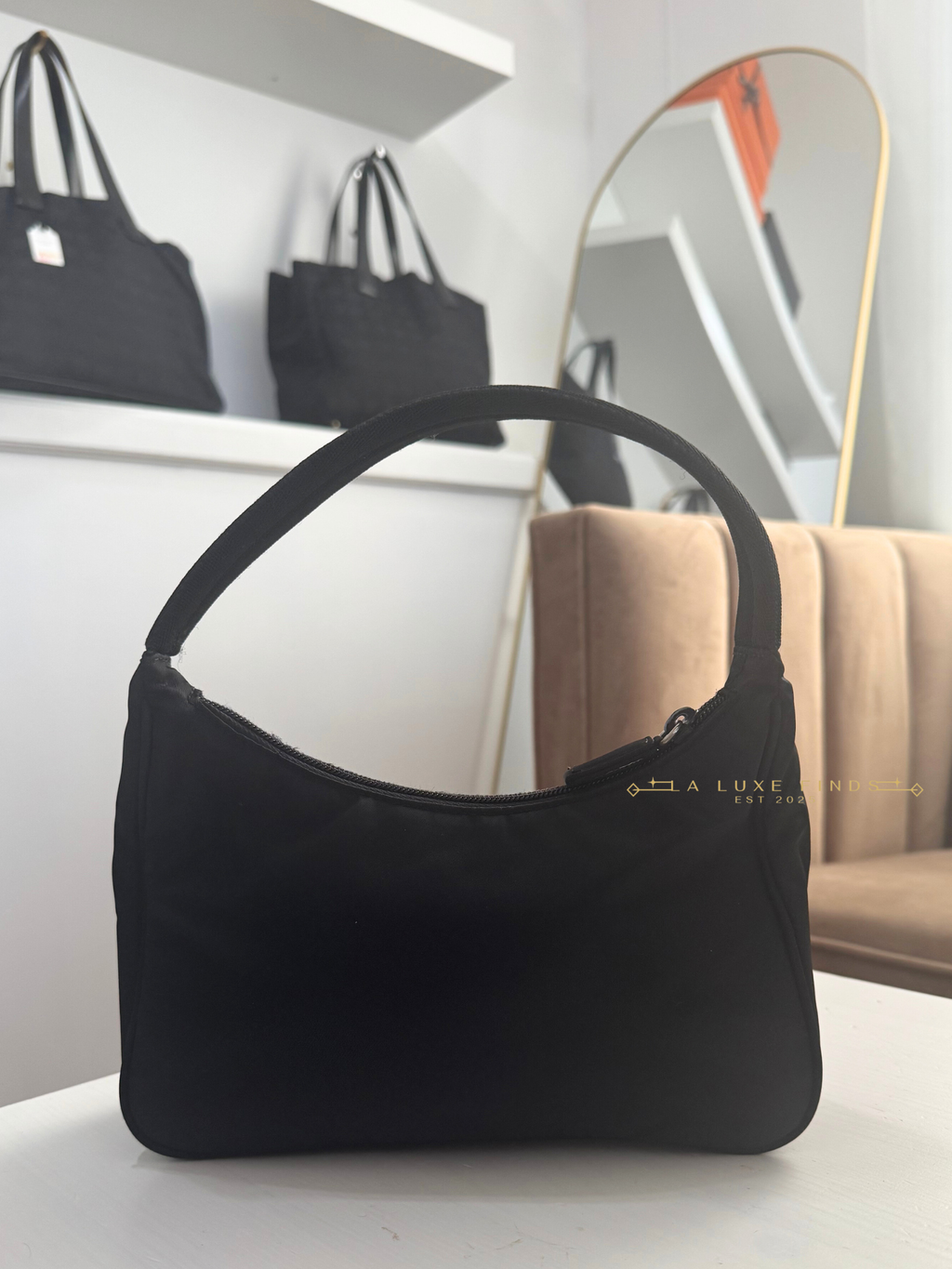 PRADA Tessuto Mini Sport Shoulder Bag