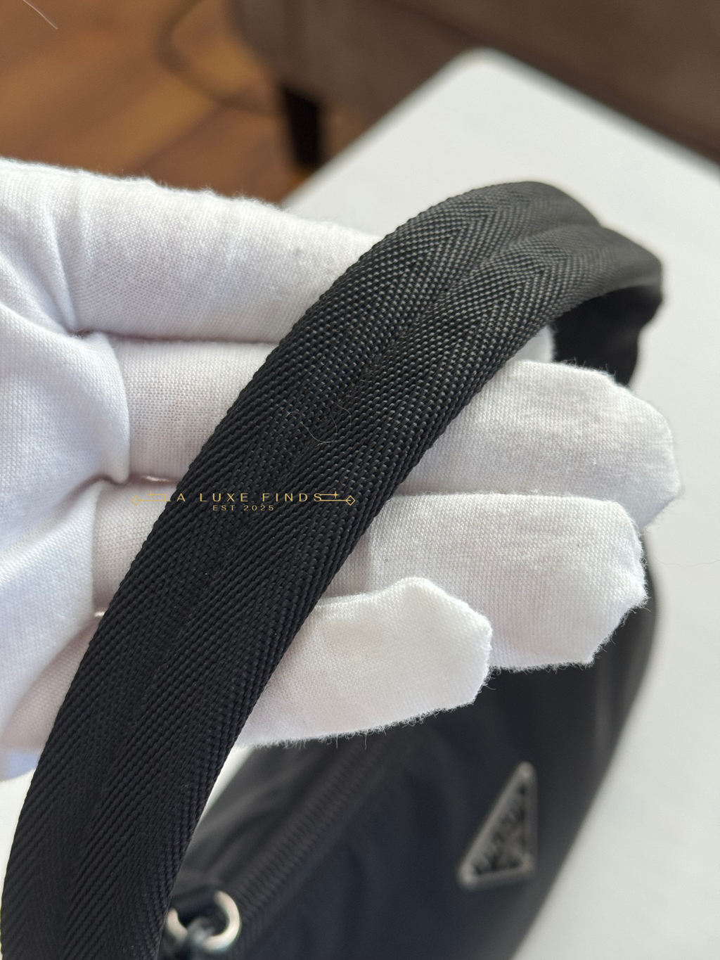 PRADA Tessuto Mini Sport Shoulder Bag