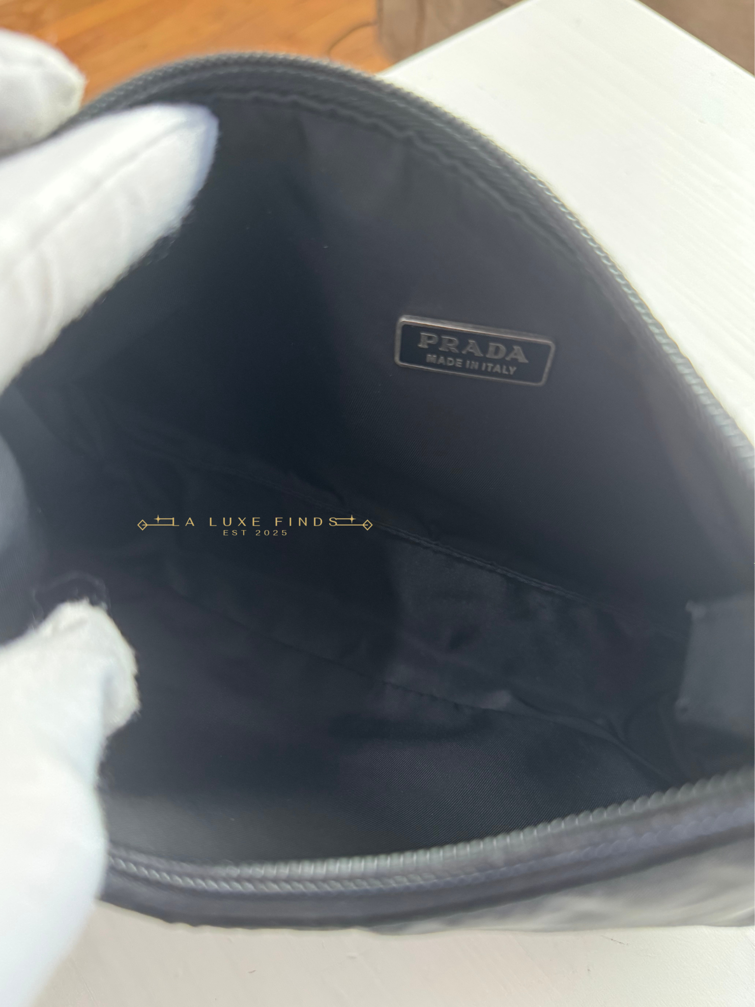 PRADA Tessuto Mini Sport Shoulder Bag