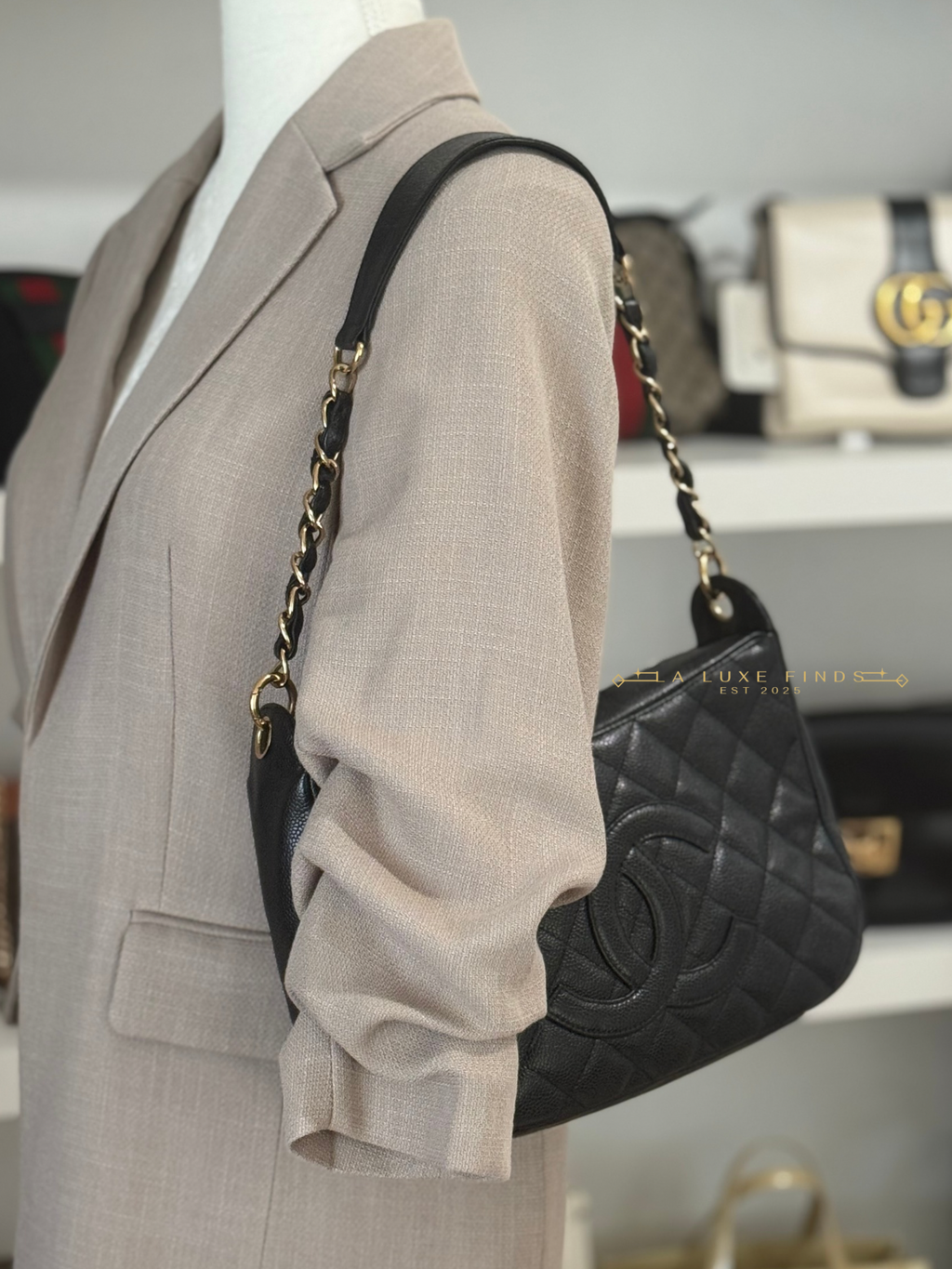CHANEL CC Timeless Shoulder Bag