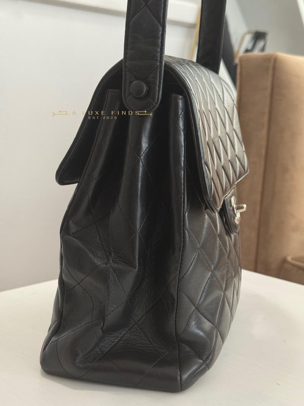 CHANEL Vintage Double Sided Shoulder Bag