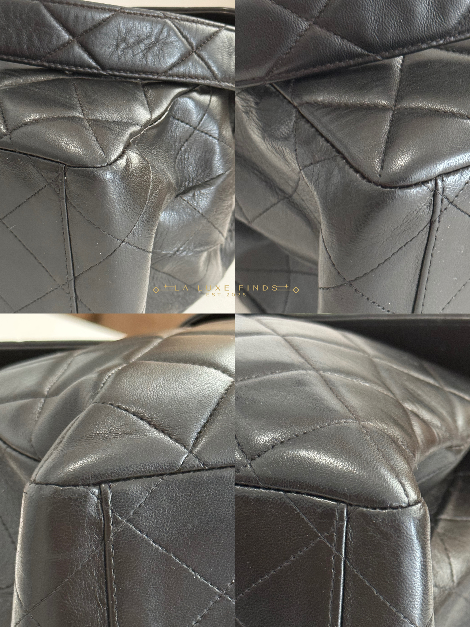 CHANEL Vintage Double Sided Shoulder Bag