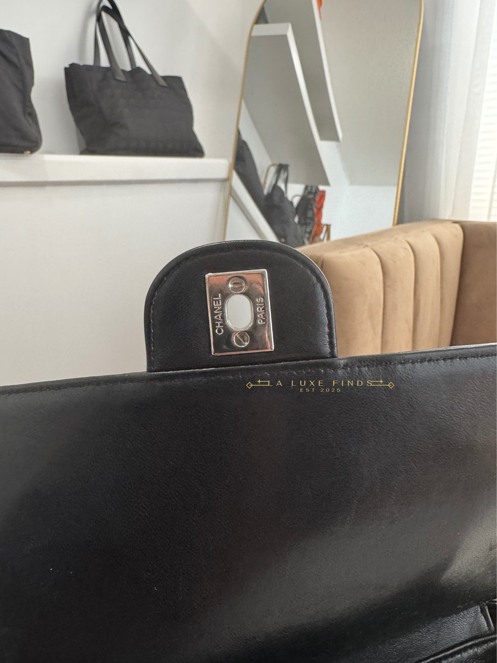 CHANEL Vintage Double Sided Shoulder Bag