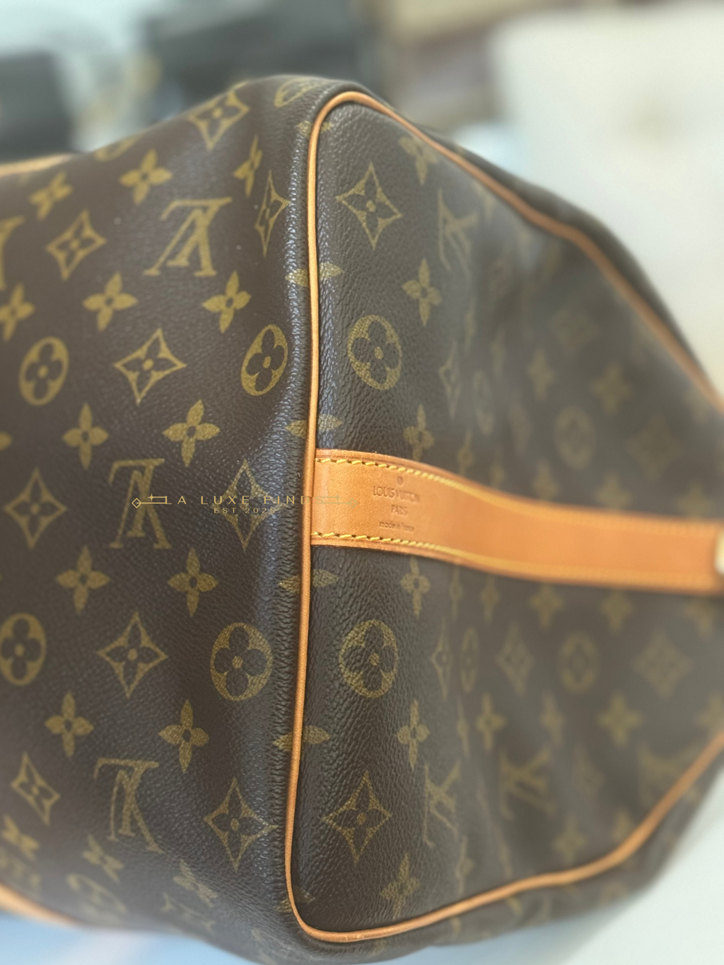 LOUIS VUITTON 1993 Monogram Keepall Bandouliere 50