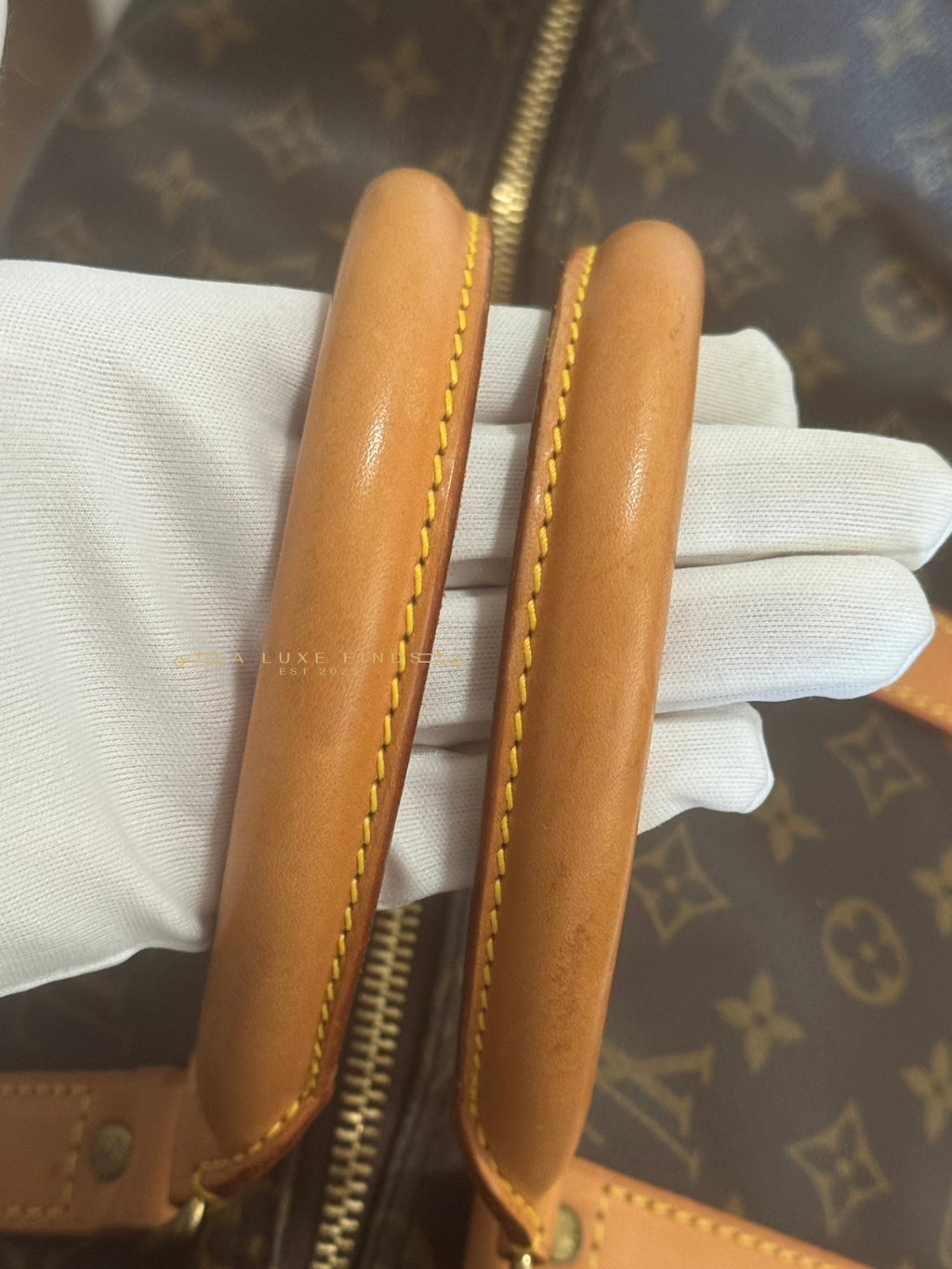 LOUIS VUITTON 1993 Monogram Keepall Bandouliere 50