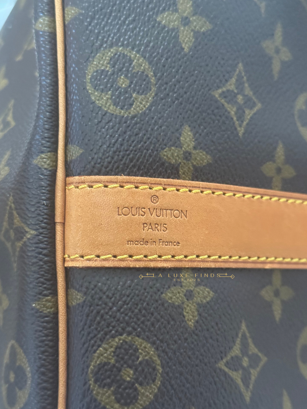 LOUIS VUITTON 1993 Monogram Keepall Bandouliere 50