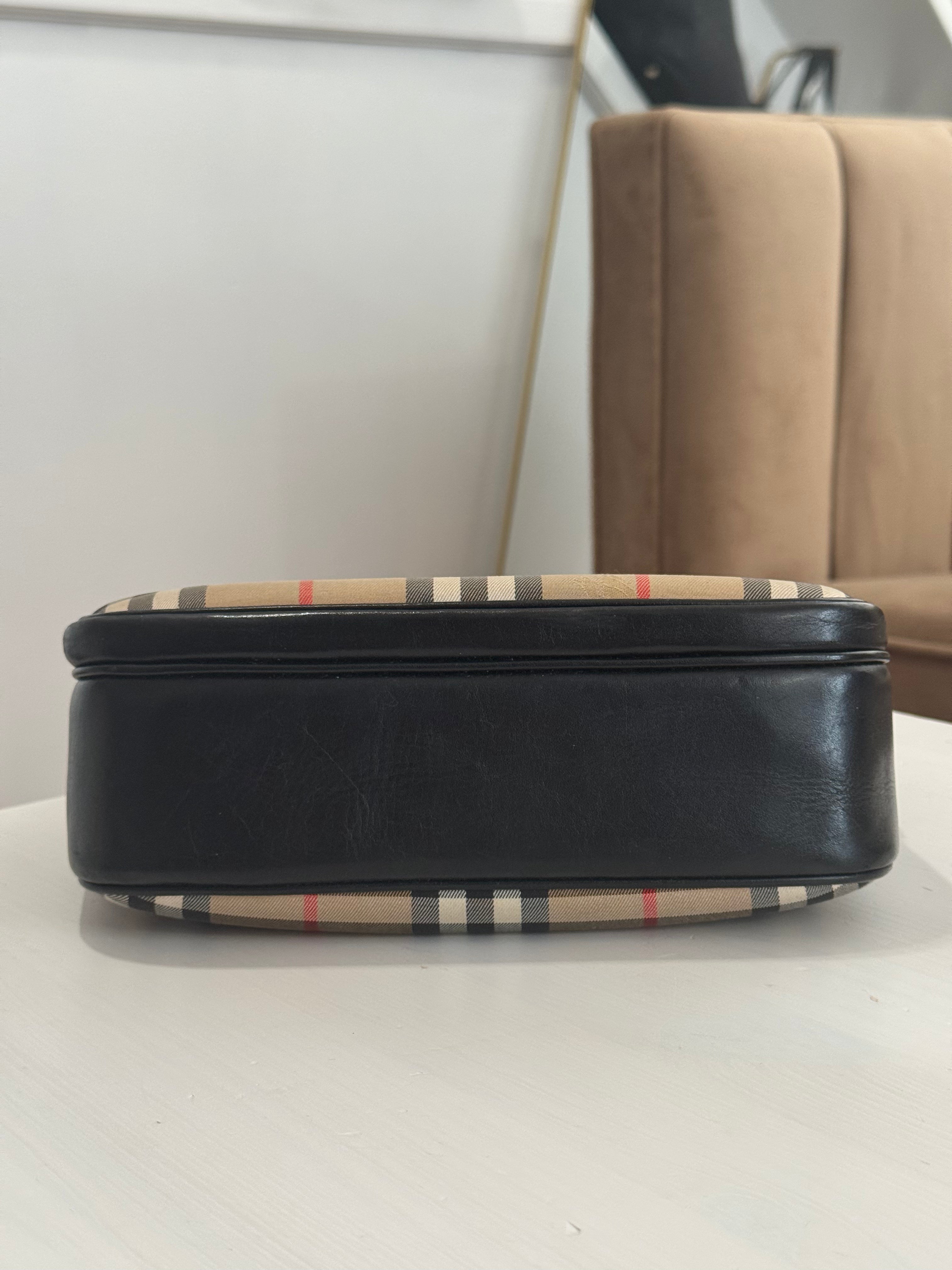 BURBERRY Nova Check 2-way Bag