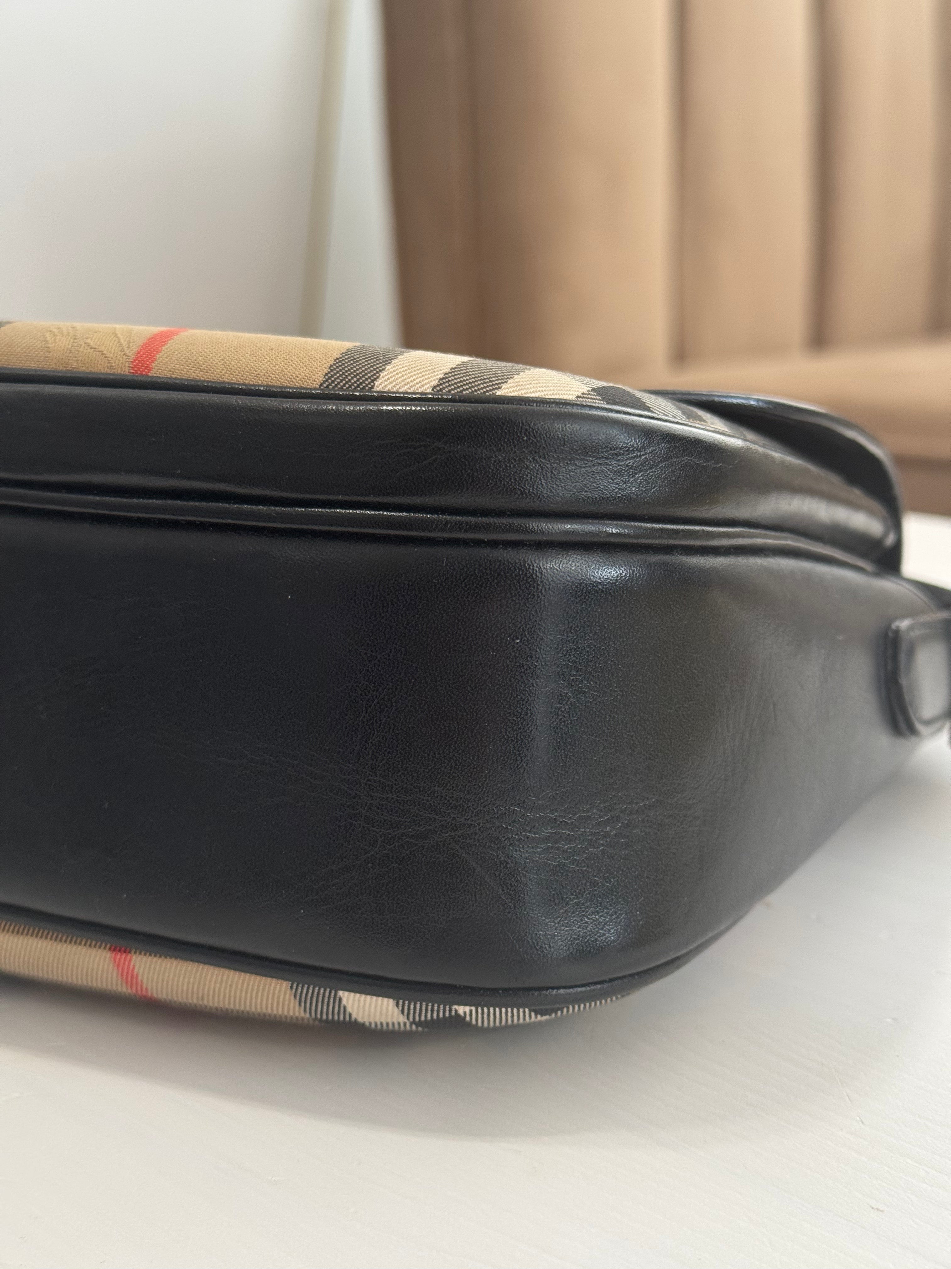 BURBERRY Nova Check 2-way Bag