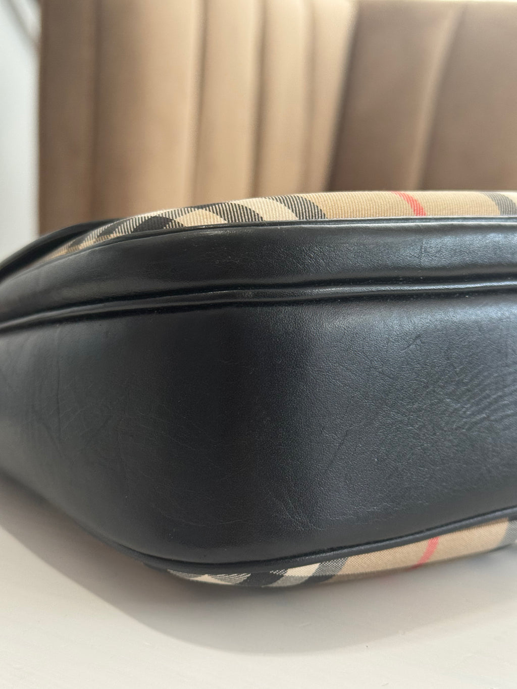 BURBERRY Nova Check 2-way Bag