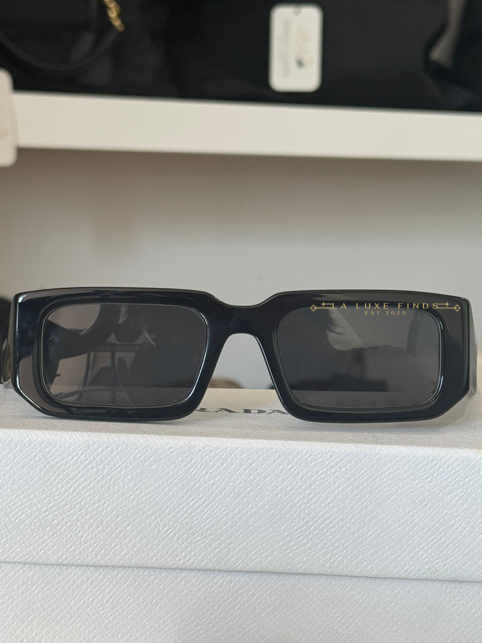 PRADA PR06Y Rectangular Sunglasses