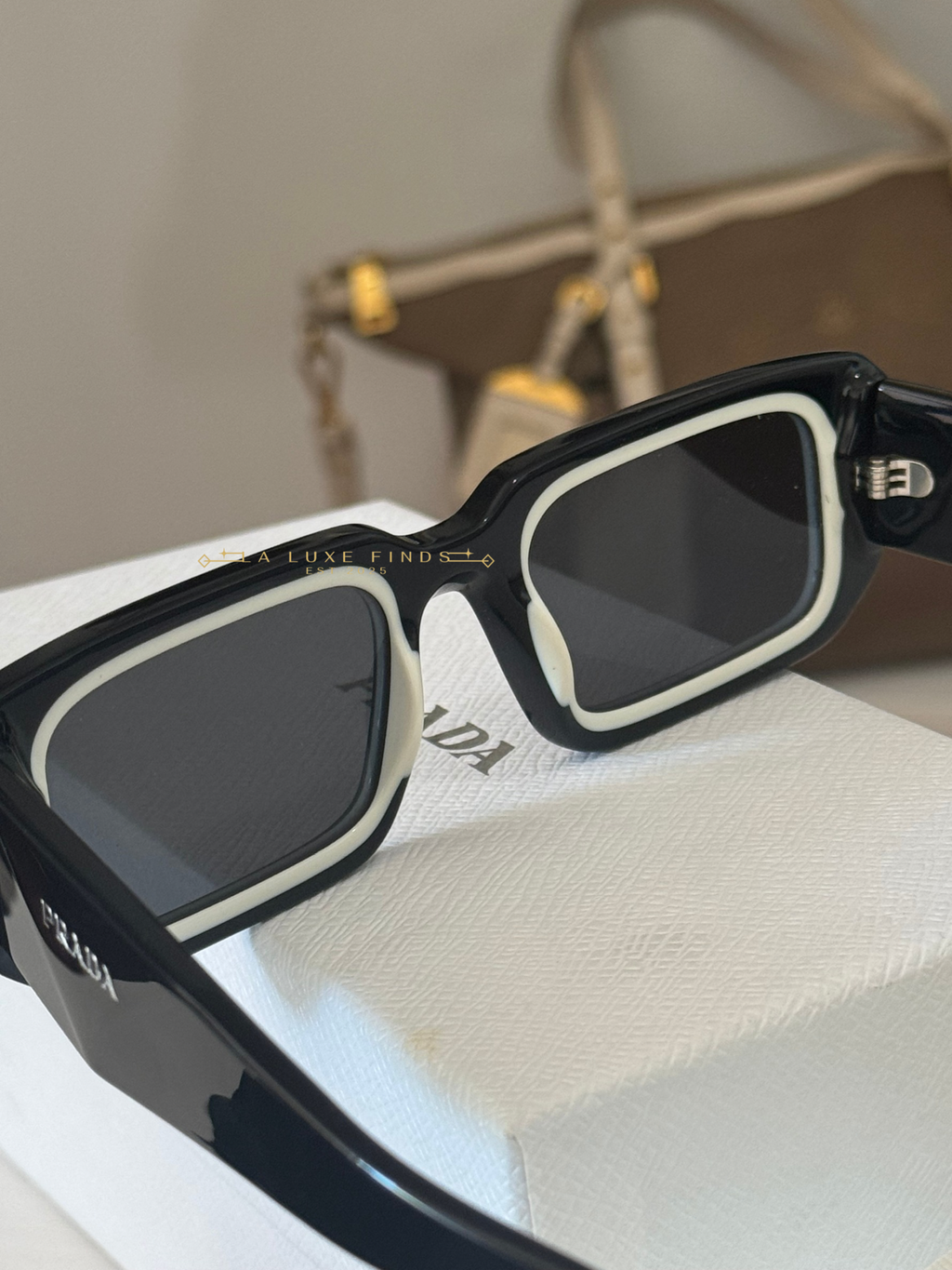 PRADA PR06Y Rectangular Sunglasses