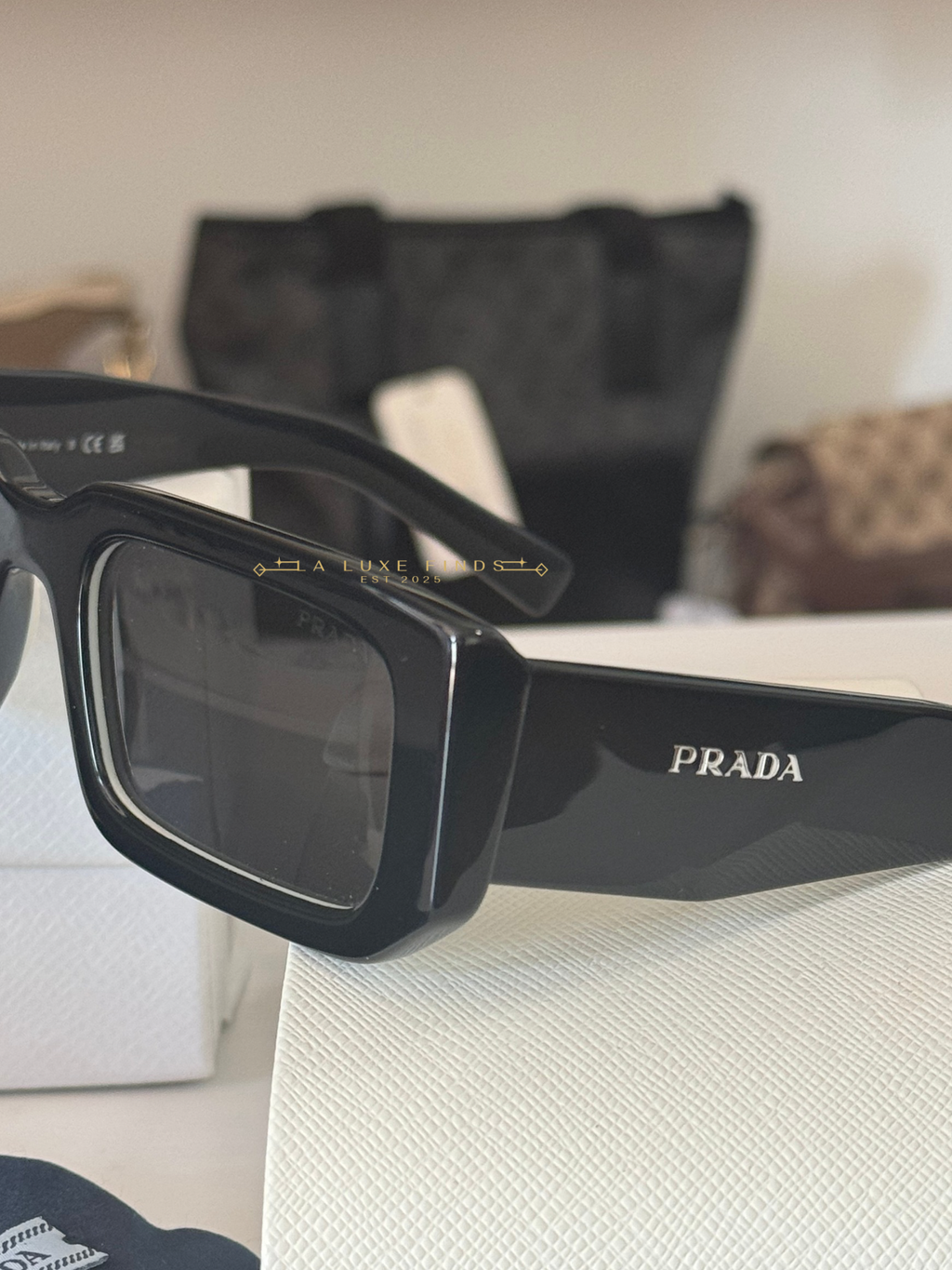 PRADA PR06Y Rectangular Sunglasses